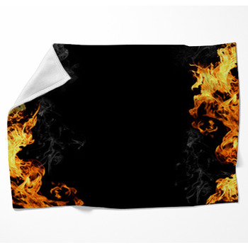 Fire Woven Throw Blanket