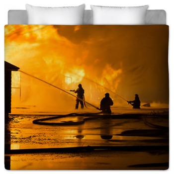 Firefighter Bedding