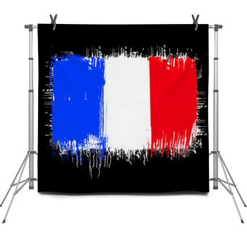 Flag Of France Fleece Backdrop