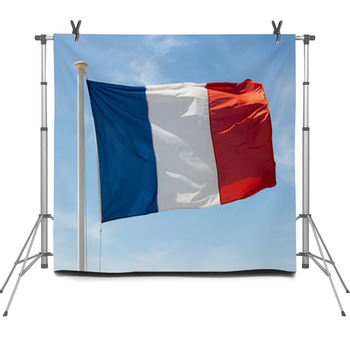 Flag Of France Fleece Backdrop