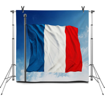 Flag Of France Fleece Backdrop