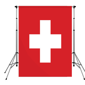 Flag Of Swiss Pole Pocket Backdrop