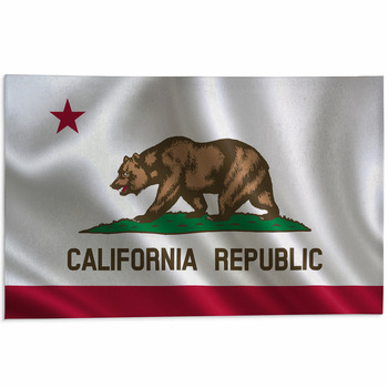 Flag Of The State California A Series Of Flags Area Rug