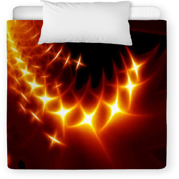 Flaming Stars Toddler Comforter