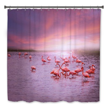 Flamingo Bath Decor
