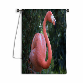 Flamingo Up Close Towel