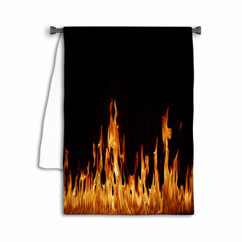 Flammen Panorama Towel