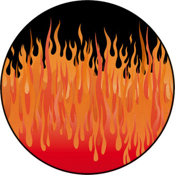 Flammes Round Rug