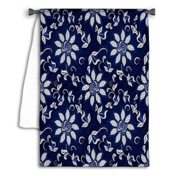 Floral Abstract Background, Seamless Towel