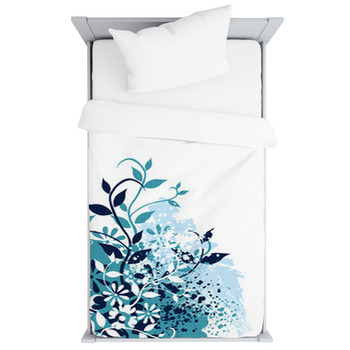 Floral Elements Toddler Duvet