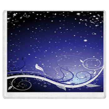 Floral Night Bath Mat