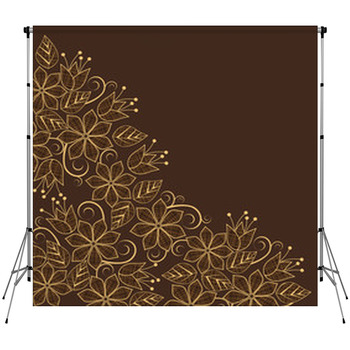 Flower Background Fleece Backdrop