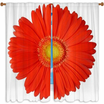 Flower Custom Size Window Curtain