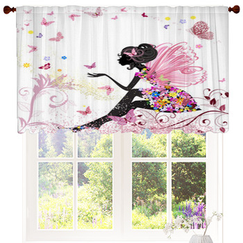 Flower Fairy In The Environment Of Custom Size Valance