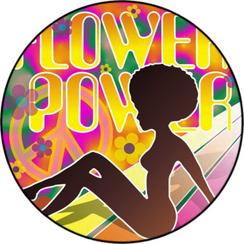 Flower Power Round Rug