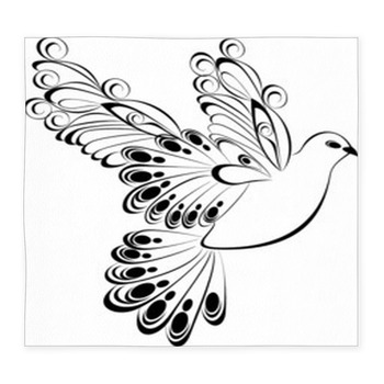 Flying Dove Custom Size Floor Mat