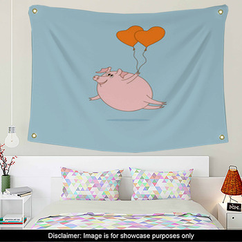 Peppa pig tapestry clearance