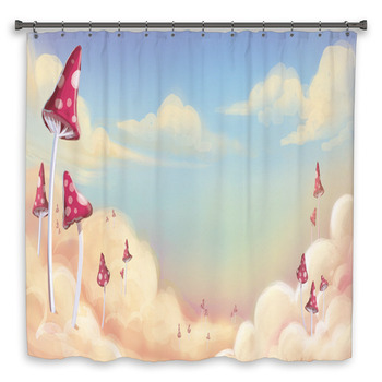 Fondo Fantástico Shower Curtain
