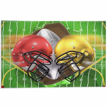 Football Season Area Rug