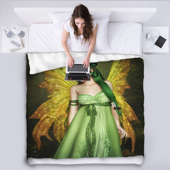 Forest Fairy Fleece Blanket