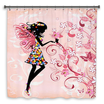 Forest Fairy Shower Curtain