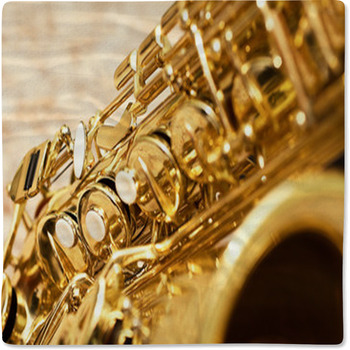 Fragment Saxophone Closeup Baby Blanket