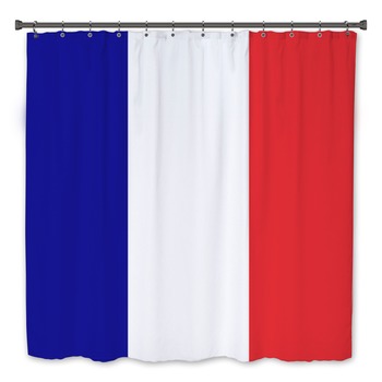 French Flag Bath Decor