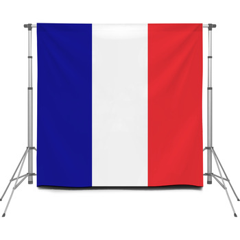 French Flag Custom Size Backdrop