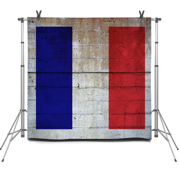 French Flag Fleece Backdrop