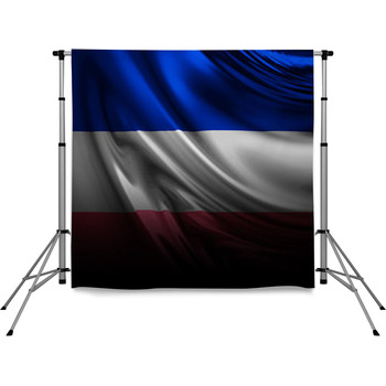 French Flag Pole Pocket Backdrop