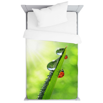Fresh Morning Dew And Ladybird Toddler Duvet