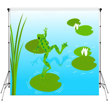 Frog Pond Custom Size Backdrop