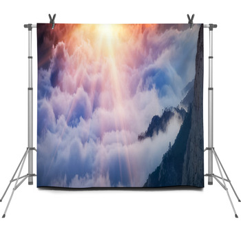 From heaven Fleece Backdrop