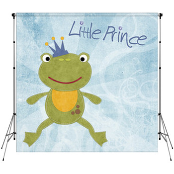 Froschkönig Custom Size Backdrop