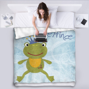 Froschkönig Fleece Blanket