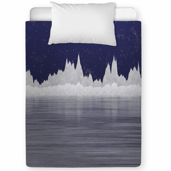 Frozen Antarctic Landscape Toddler Comforter