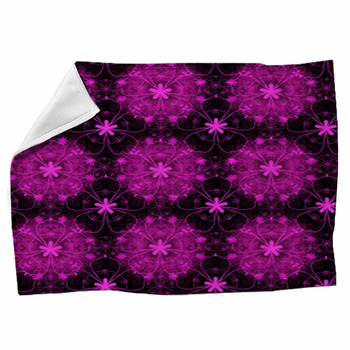 Fuschia clearance throw blanket