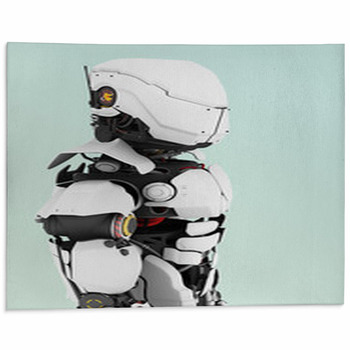 Robot Rugs & Custom Size Floor Mats