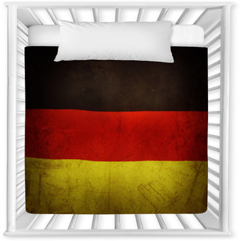 German Flag Baby Crib Comforter