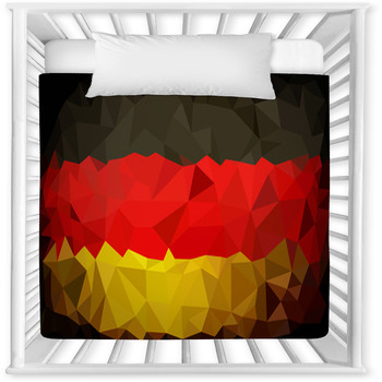 Germany Background Baby Crib Comforter