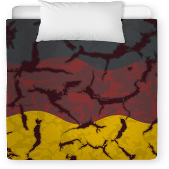 Germany Grunge Flag. Vector Toddler Comforter
