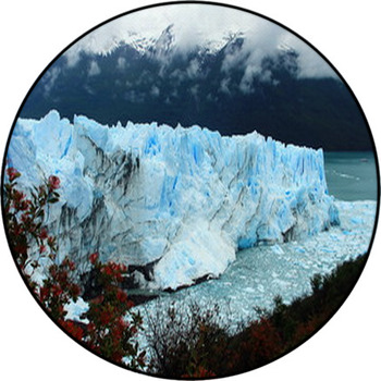 Ghiacciaio Perito Moreno Round Rug