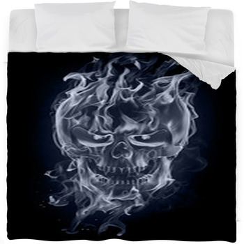 Ghost Fleece Bed Blanket