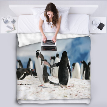 Give Me Five Fleece Bed Blanket
