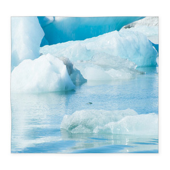 Glacier Lake Custom Size Floor Mat