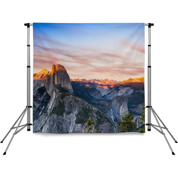 Glacier Point, Yosemite National Pole Pocket Backdrop