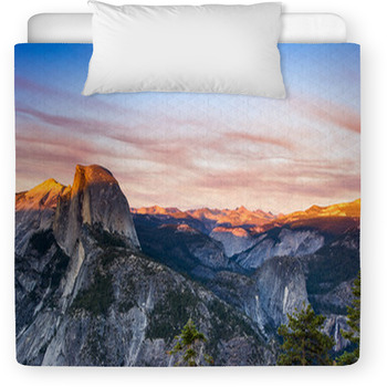 Glacier Point, Yosemite National Park At Toddler Duvet