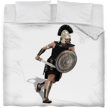 Gladiator Fleece Bed Blanket