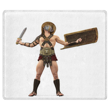 Gladiator The Victory Is Mine Front View Area Rug