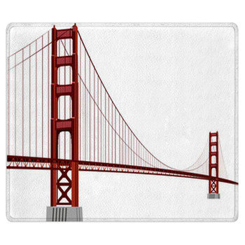 Golden Gate Bridge Area Rug